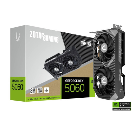ZOTAC GAMING GeForce RTX 5060 Twin Edge 8GB GDDR7
